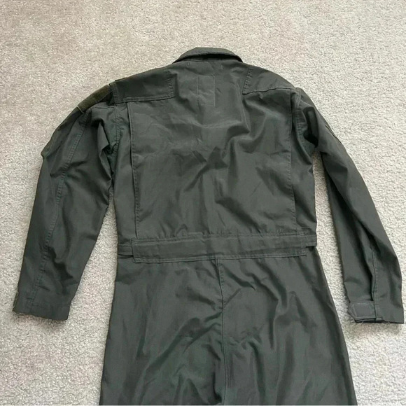 Military Coveralls Flyers CWU-27/P Type 1 Class 1 Sage Green Size 42 L Carter In - Picture 11 of 16